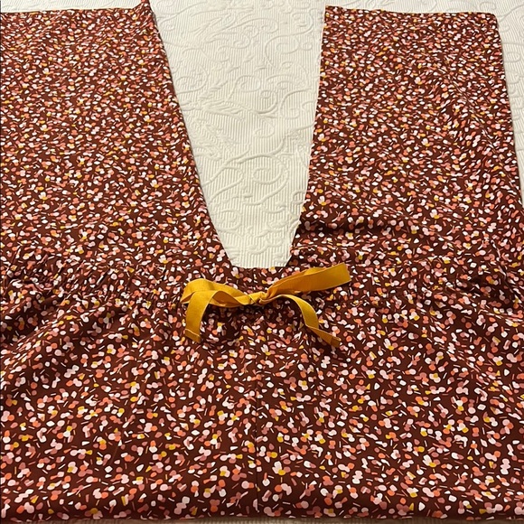 Lands' End Brown Multicolor Patterned Pj Pants. XL. NWOT - Picture 6 of 6